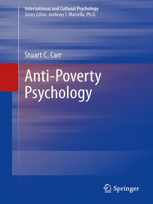cover image of Anti-Poverty Psychology